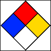 	
The applicable system of the USA is the dangerous diamond acc. to NFPA 704